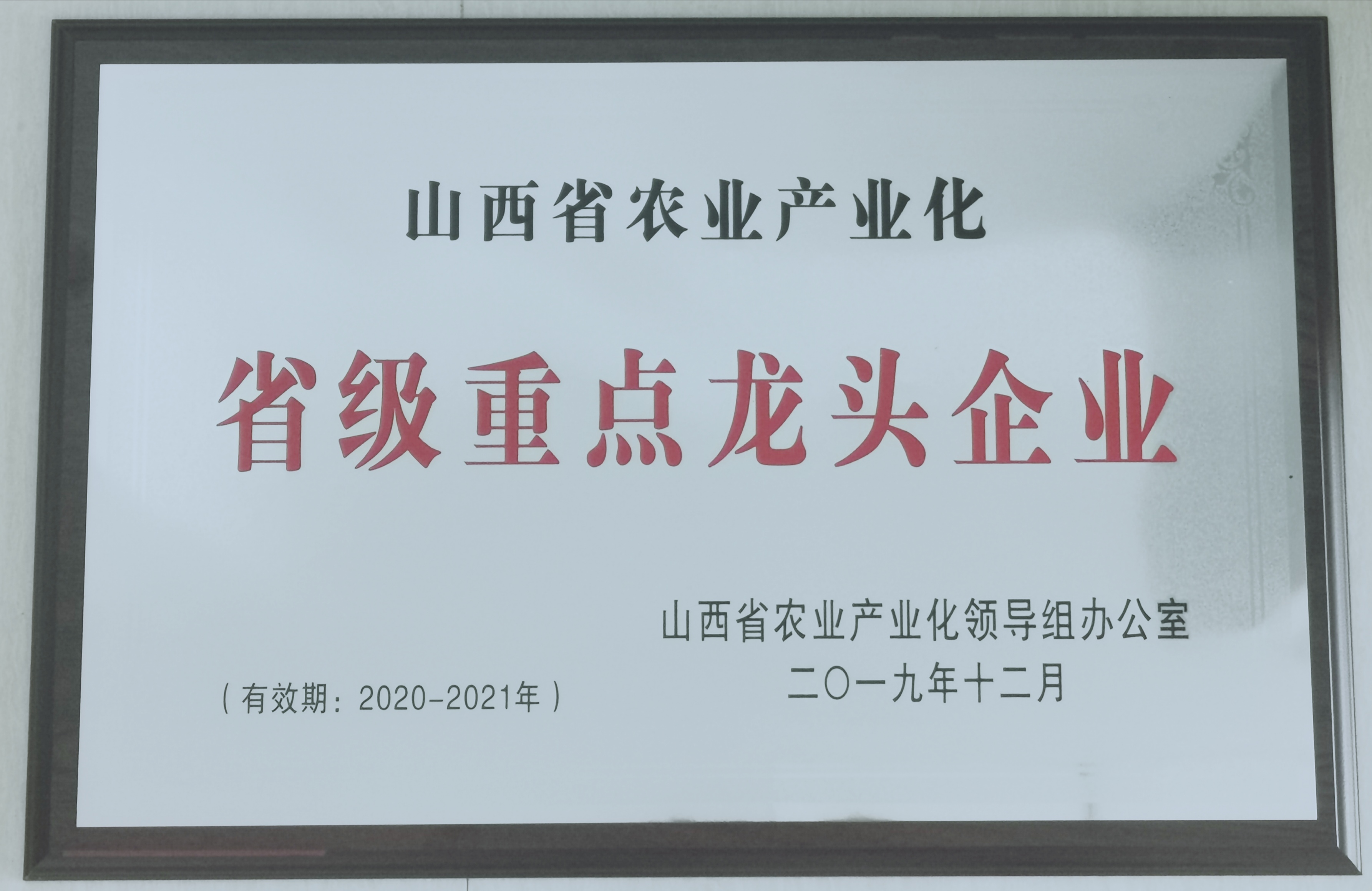 山西一果食品山西省龙头企业